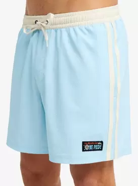 One Piece Solid 16" ‑ Swim Shorts for Men