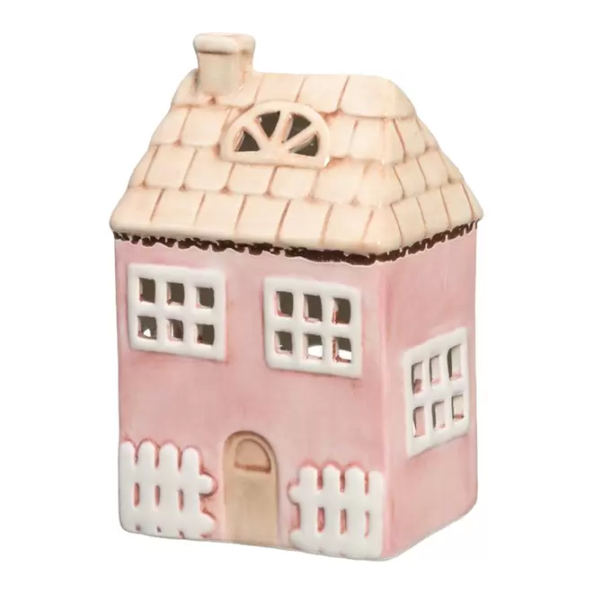 Talolyhty huvila Hanko 18cm pinkki