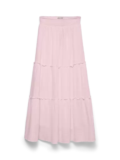 AWKEELEY Korkea vyötärö Pitkä hame