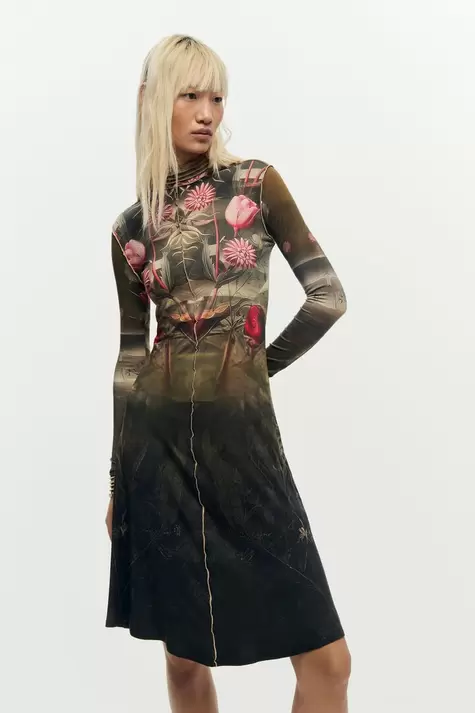 Landscape mirror dress