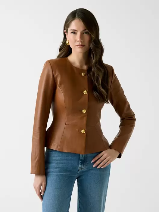 Marciano leather jacket