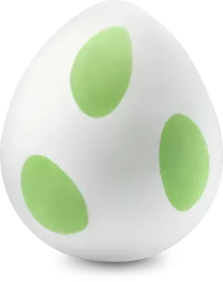 Yoshi Egg -kylpypommi