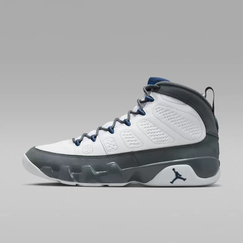 Air Jordan 9 Retro 'Flint Grey and French Blue'