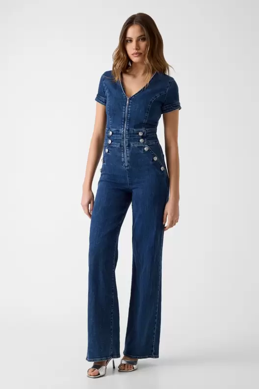 Denim jumpsuit