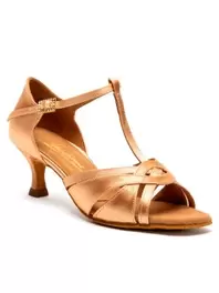 TARJOUS! International Mia T-Bar tanssikenkä, korko n.5cm, persikka