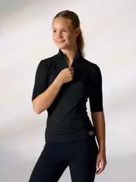 TARJOUS! Lasten lyhythihainen vetoketjupoolo T-2326