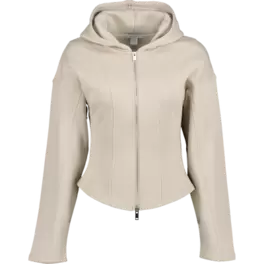 Hooded sweat jacket