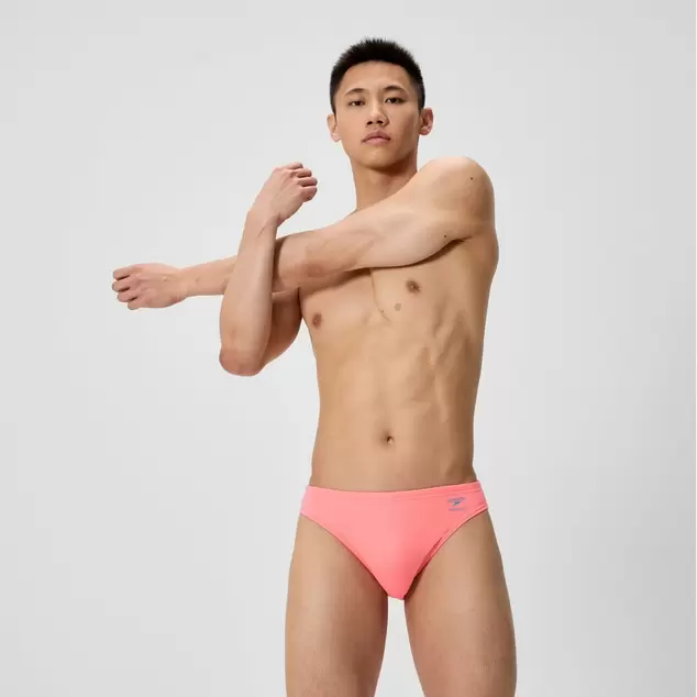 Men's Club Training Brief Peach