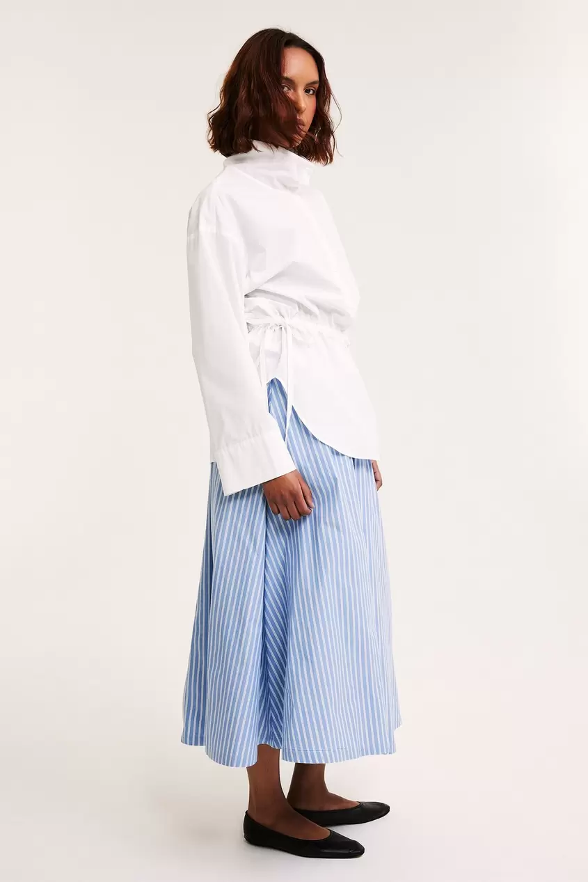 Puuvillapopliinihame