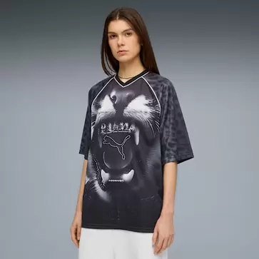 Street Glam Relaxed Graphic Jersey Women