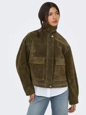 ONLKAIA Mokkanahkainen takki