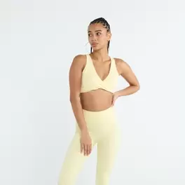 Sport leggings with straight waistband