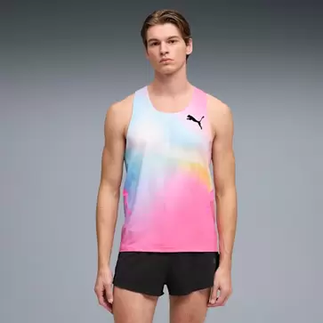 Lightspeed ULTRAWEAVE Graphic Running Singlet Men