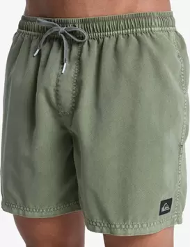 Everyday Surfwash Volley 15" Men Green Swim Shorts