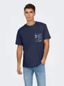Only Sons t-paita Onsperry Life Reg Leaf