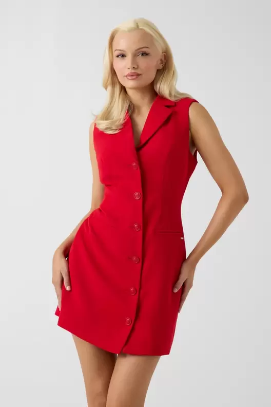 V-neck dress