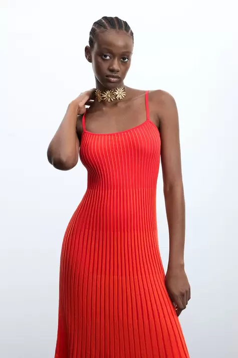 Strappy Dress 100% Cotton