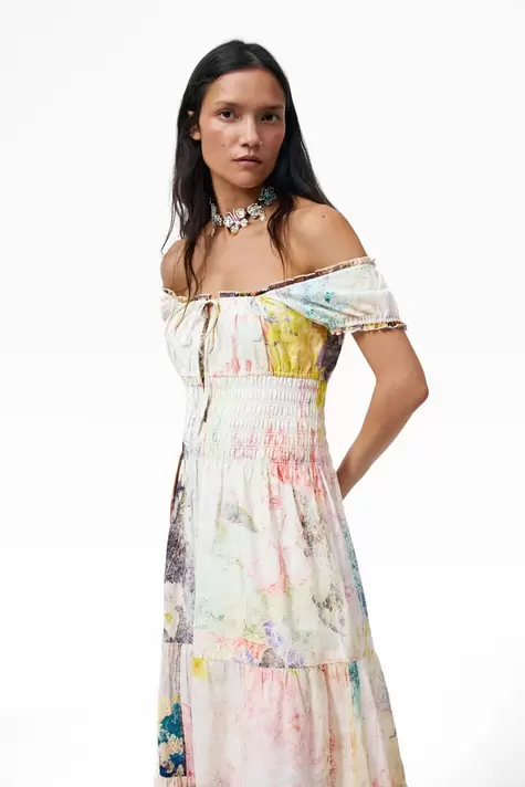 Short Sleeve Dress 100% Cotton