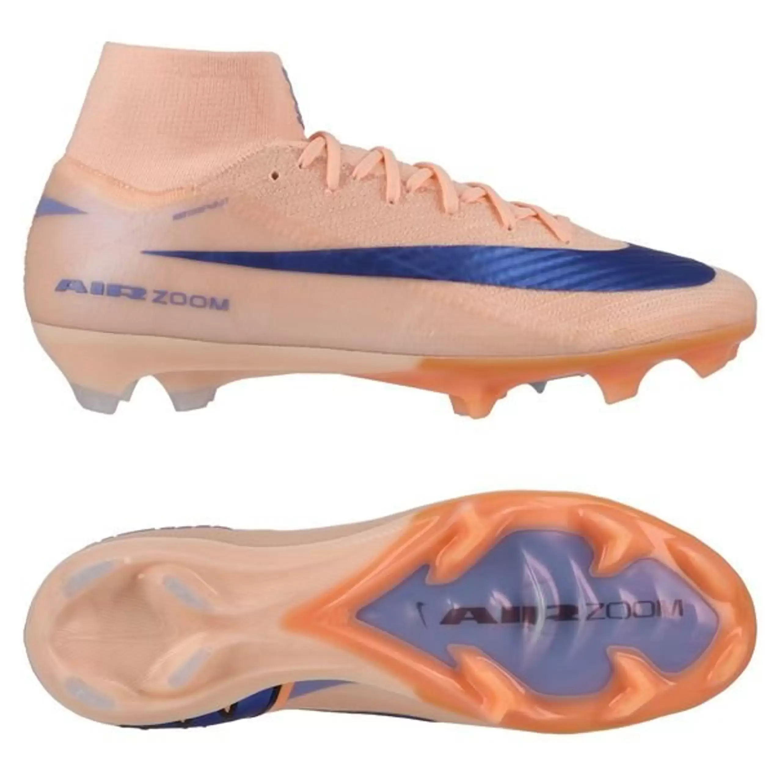 Nike Air Zoom Mercurial Superfly 10 Elite FG Showtime - Oranssi/Sininen