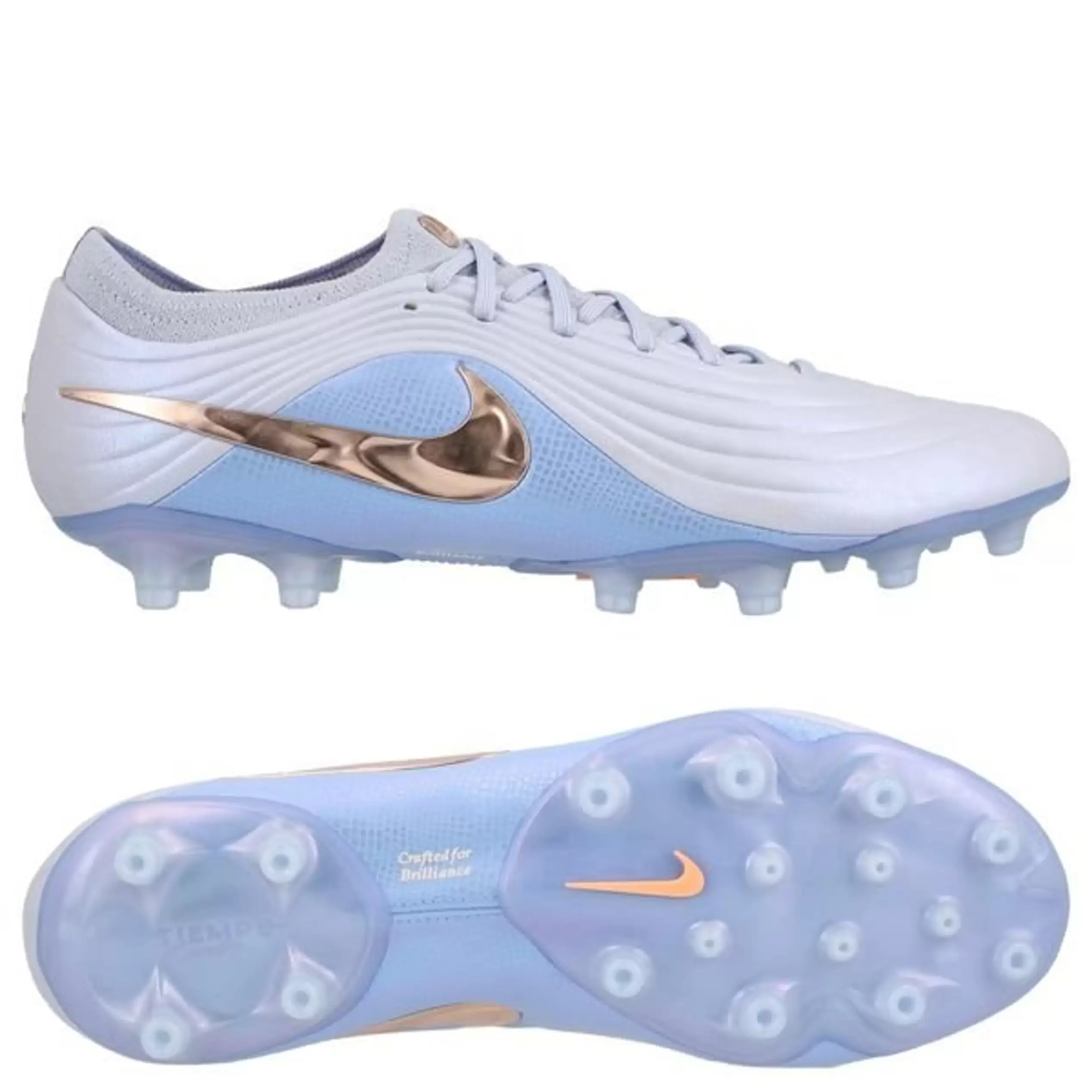 Nike Tiempo Maestro Elite AG-PRO Showtime - Ghost/Punainen/Sininen
