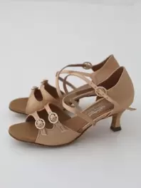 Freya tanssikenkä 5 cm korolla – Freya, Peach