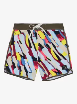 Original Scallop 18" Men Green Board Shorts
