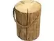 Ecofurn Pölkky jakkara, halkaisija 25-35 cm