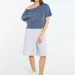 T-shirt with application