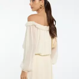 Offshoulder mini dress
