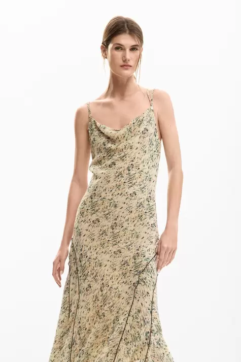 Wild midi dress