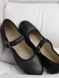 Port Dance Ballerina, musta nahka