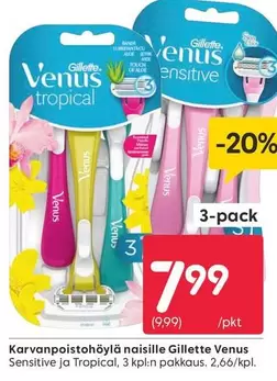 Venus Sensitive ja Tropical