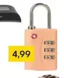 TSA combination lock