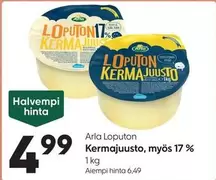 Arla - Loputon Kermajuusto