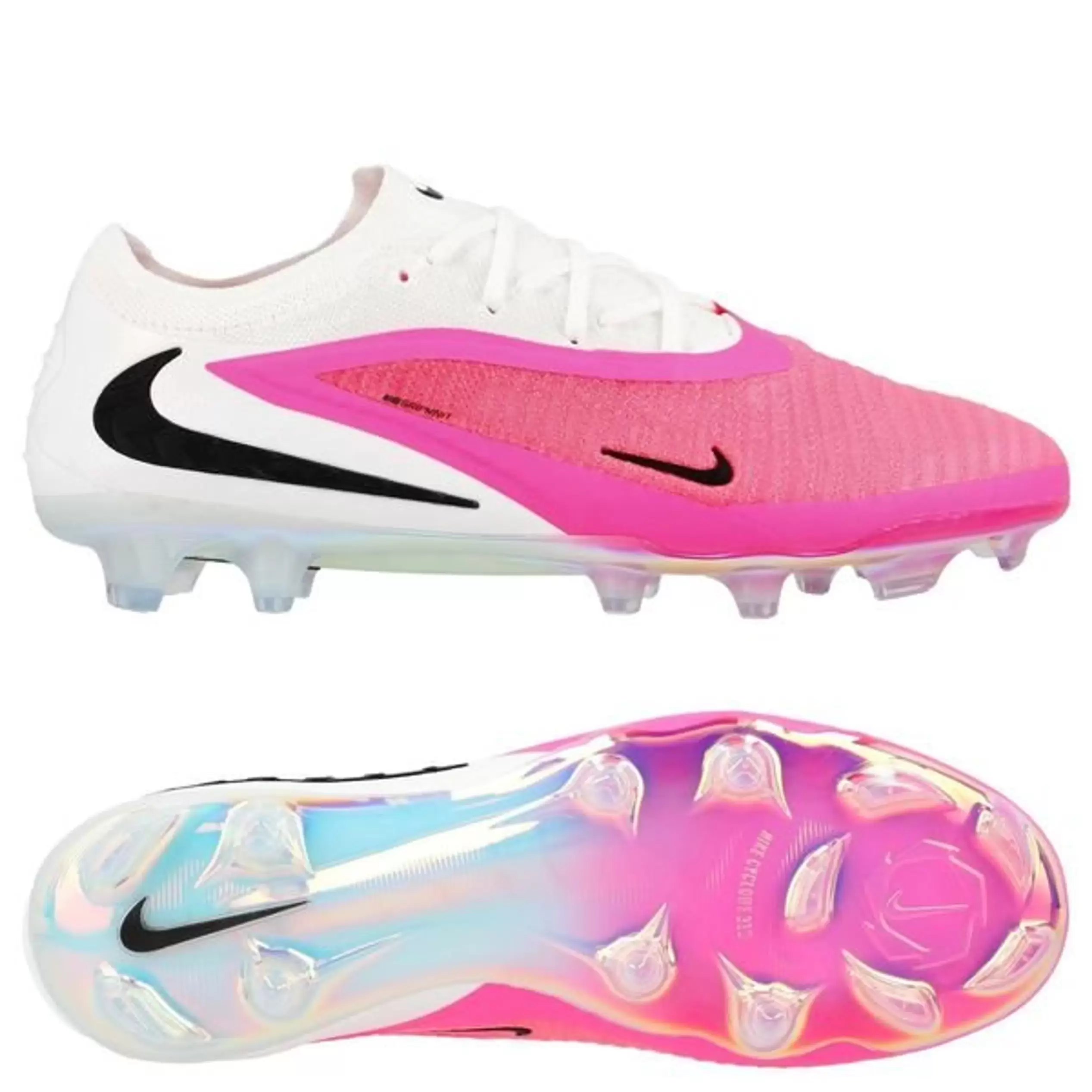 Nike Phantom 6 Elite Low Cut FG Breakout - Pinkki/Valkoinen/Musta