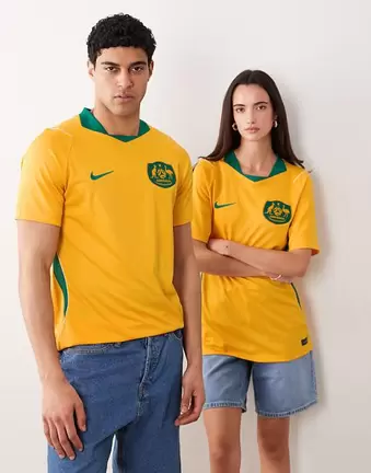 Nike Australia World Cup 26 home jersey in yellow