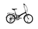 Atala Zeno 20" 6-v -taittopyörä, musta