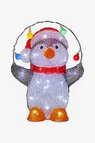 CRYSTALO PENGUIN jouluvalot ulkona käytettävä
