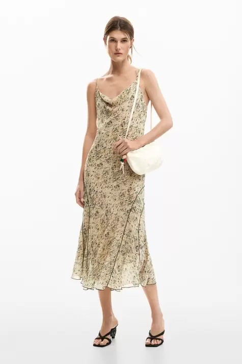 Wild midi dress