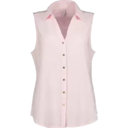 Blouse with v-neck