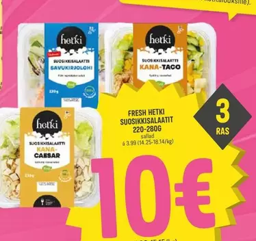 FRESH HETKI SUOSIKKISALAATIT