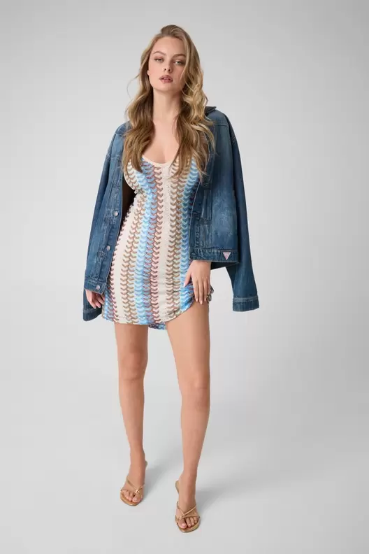 Knitted mini dress