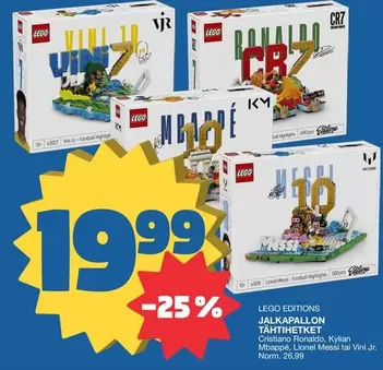 Messi - LEGO EDITIONS JALKAPALLON TÄHTI HETKET