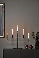 Sähkökynttelikkö Vide, korkeus 53 cm