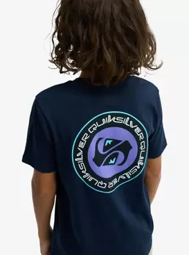 Ev Duality Boys 8-16 Blue Short Sleeve T-Shirt