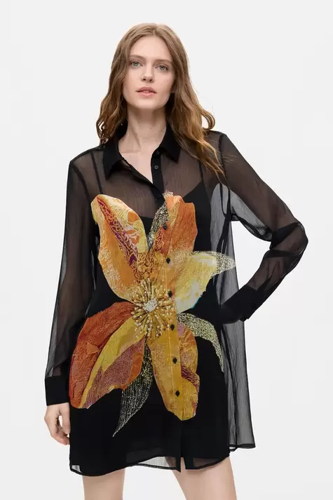 Floral printed dress