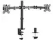 Mozi Dual Display Desk Stand -pöytäjalka kahdelle näytölle