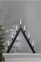 Sähkökynttelikkö Vind, korkeus 63 cm
