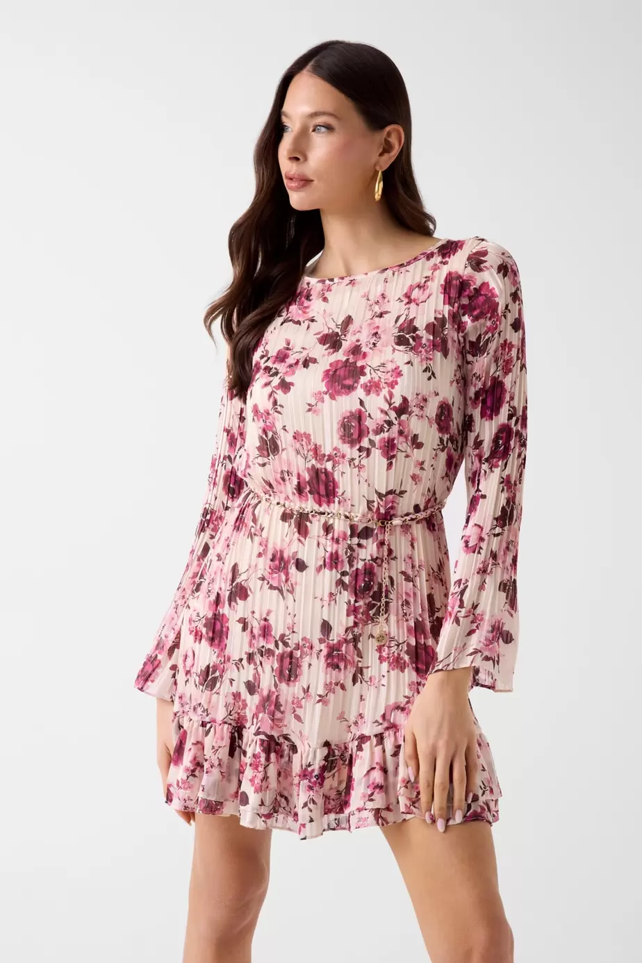 Floral mini dress