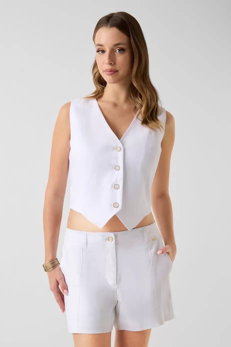 Linen Vest